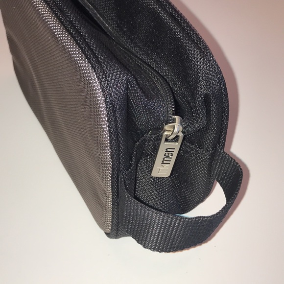 Men's MKMen Toiletry Shave Bags (2) Gun Metal Grey - Picture 2 of 6